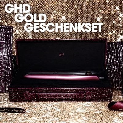 ghd Gold Saç Düzleştirici Çantalı, Taraklı Hediye Seti Vişne
