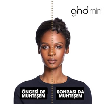 Ghd Mini İnce Plakalı Saç Düzleştirici, Siyah
