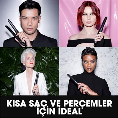 Ghd Mini İnce Plakalı Saç Düzleştirici, Siyah