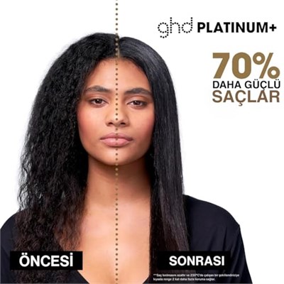 Ghd Platinum+ Saç Düzleştirici ve Profesyönel Şekillendirici, Siyah