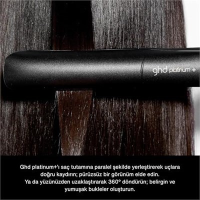 Ghd Platinum+ Saç Düzleştirici ve Profesyönel Şekillendirici, Siyah