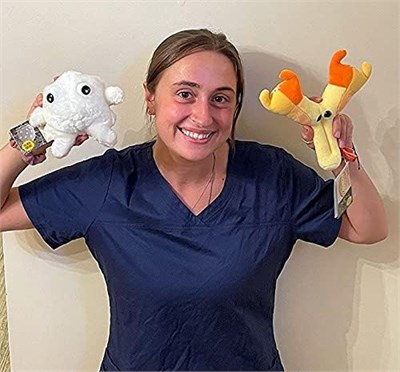 GIANTmicrobes Beyaz kan hücreleri olan pelüş mikroplar.