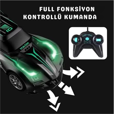 Giffy/Oyuncak Uzaktan Kumandalı Şarjlı Duman Çıkartan Işıklı Araba Buhar Çıkartan Drift Atan Araba 1:20 Ölçek Full Fonksiyon