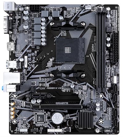 GIGABYTE ANAKART AMD AM4 MATX A520M K V2 1.0