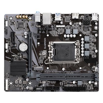 GIGABYTE H610M-K DDR4 HDMI PCIe 16X v4.0 1700p mATX