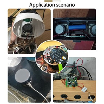Gikfun Arduino için 2 inç 4 Ohm 3 W Tam Aralık Ses Hoparlör Stereo Woofer Hoparlör (2li Paket) EK1725