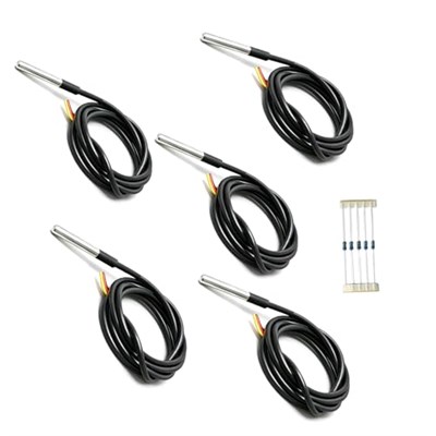 Gikfun DS18B20 sıcaklık sensörü Arduino için su geçirmez (3 adet) EK1083 * 3