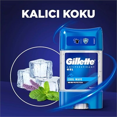 Gillette Clear Jel Cool Wave Antiperspirant Deodorant 70 ml