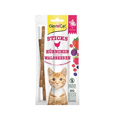 Gimcat Sp Duo Stick Tavuklu&Yaban Mersini Kedi Ödülü 3lü 15gr
