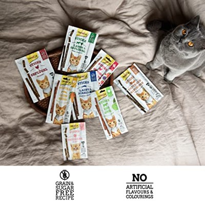 Gimcat Sp Duo Stick Tavuklu&Yaban Mersini Kedi Ödülü 3lü 15gr