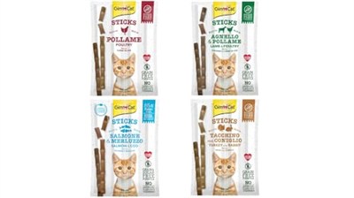 GimCat Sticks TAHILSIZ Ödül Çubukları 4lü Set