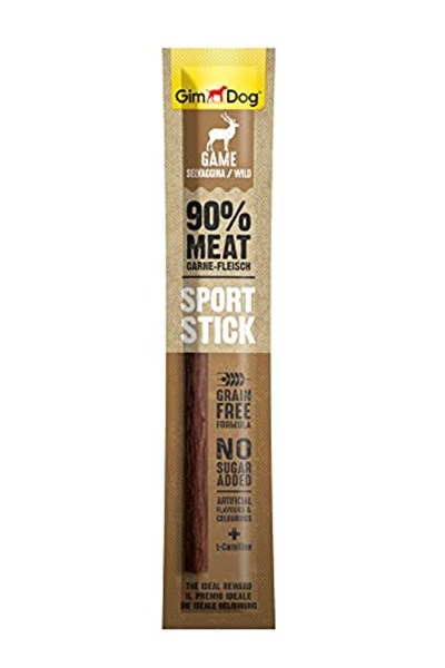 GimDog Sportsticks Av Etli Köpek Ödül Çubuğu, 12 g