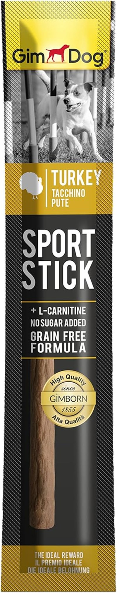 GimDog Sportsticks Hindi Etli Köpek Ödül Çubuğu, 12 g 3lü paket