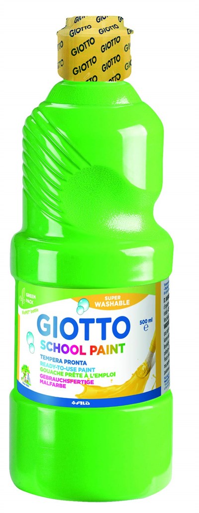Giotto Guaj Boya, 500 ml, Yeşil - Seçenekler: 250ml, 500ml
