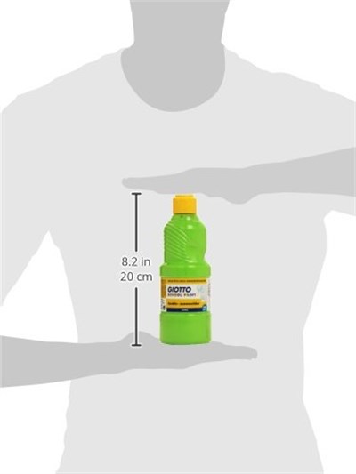Giotto Guaj Boya, 500 ml, Yeşil - Seçenekler: 250ml, 500ml