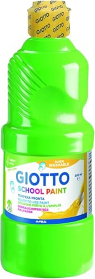 Giotto Guaj Boya, 500 ml, Yeşil - Seçenekler: 250ml, 500ml