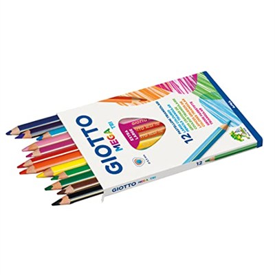 Giotto Mega Tri, Asklılı Paket 12li