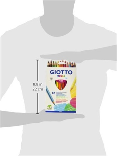 Giotto Mega Tri, Asklılı Paket 12li