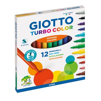 Giotto Turbo Color, 12li Kutu