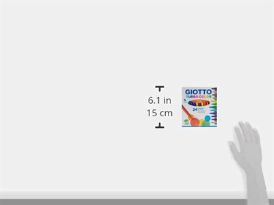 Giotto Turbo Color, 24lü Kutu