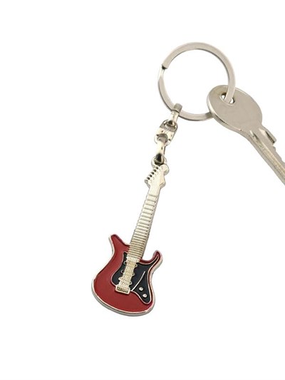 Gitar Kırmızı Anahtarlık