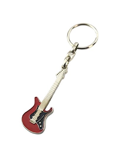 Gitar Kırmızı Anahtarlık
