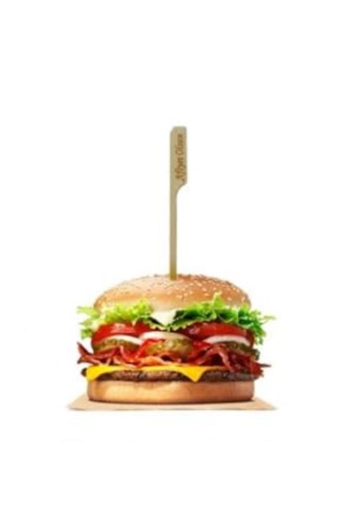 Gizpak Hamburger Çöp Şiş 50 Adet 15Cm