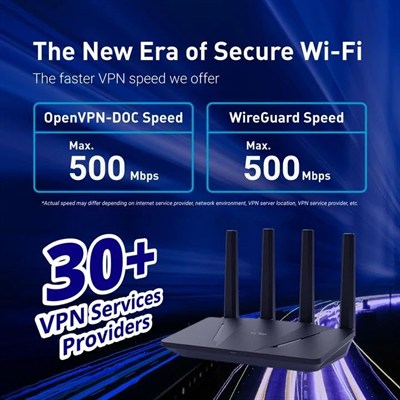 GL.iNet GL-MT6000(Flint 2) WiFi 6 Yönlendirici | Oyun WiFi Yönlendiricisi | 2 x 2,5G Çoklu Gig Bağlantı Noktası+4 x 1G Ethernet Bağlantı Noktaları | Toplu Cihaz Bağlantısı | Hızlı OpenVpn ve WireGuard
