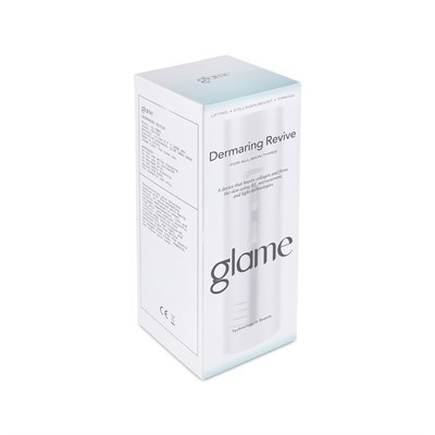Glame Dermaring Revive - Yüz ve Boyun Masaj Aleti | Kırmızı Işık Terapili Cilt Sıkılaştırma & Gençleştirme Cihazı