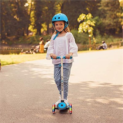 Globber çocuk Primo Plus ile ışık kadar tekerlekli Scooter, çocuk, Primo Plus with Light Up Wheels