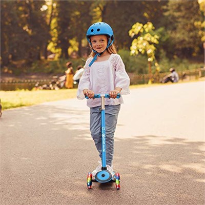 Globber çocuk Primo Plus ile ışık kadar tekerlekli Scooter, çocuk, Primo Plus with Light Up Wheels