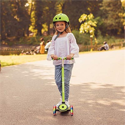 Globber Primo Plus Işıklı Scooter - Yeşil
