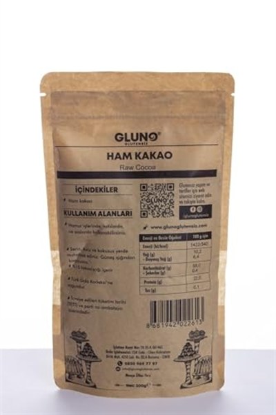 Gluno Glutensiz Ham Kakao 200G