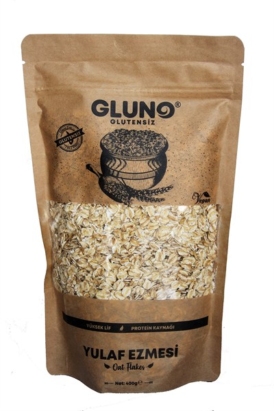 Gluno Glutensiz Yulaf Ezmesi 400g