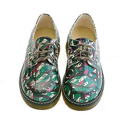 Goby Colored Pattern Oxford Ayakkabı MAX101