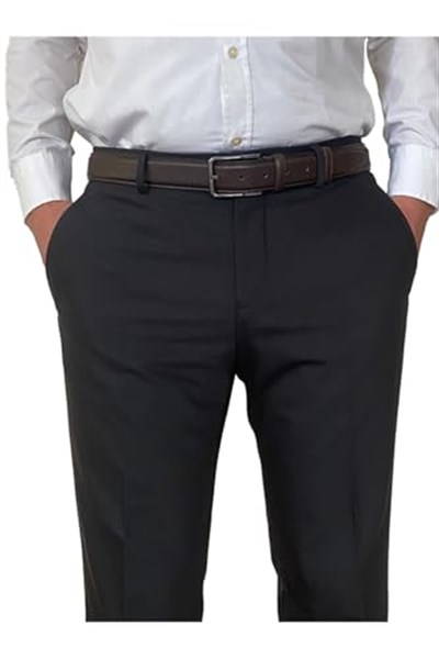 Goderi%100 Hakiki Deri, 5Li Mükemmel Set, Nokta Baskılı Kumaş Pantolon Kemeri 3.5 Cm_Noktalı 115 Cm