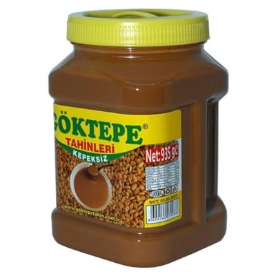Göktepe Kepeksiz Bozkır Tahini Plastik Kutu 935gr