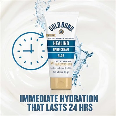 Gold Bond Ultimate İyileştirici El Kremi, 3 oz., Elde Yıkama Süreciyle Dayanır