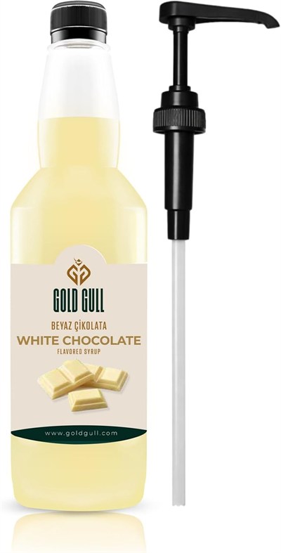 Gold Gull Beyaz Çikolata Aromalı Kahve ve Meyve Şurubu 700 ml.