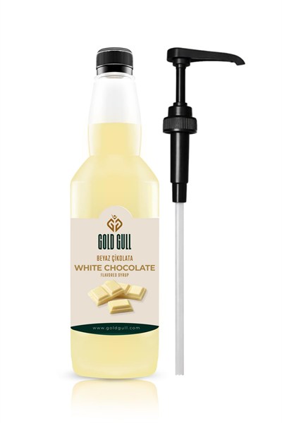 Gold Gull Beyaz Çikolata Aromalı Kahve ve Meyve Şurubu 700 ml.