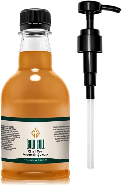Gold Gull Chai Tea Aromalı Kahve ve Meyve Şurubu 300 ml.