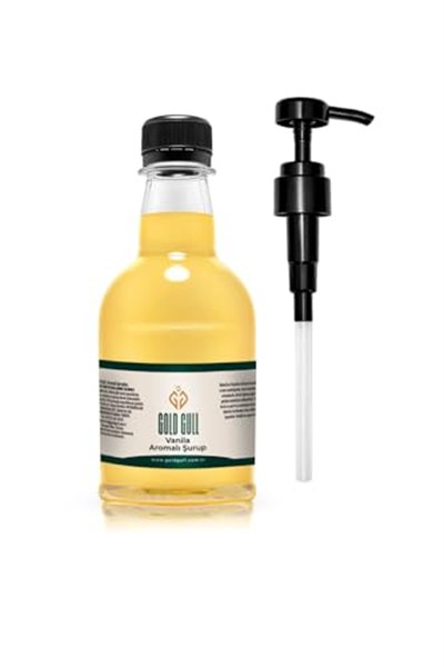 Gold Gull Vanilya Aromalı Kahve ve Meyve Şurubu 300 ml.
