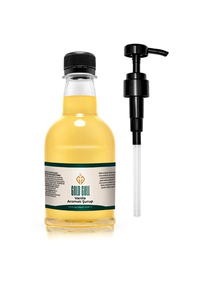 Gold Gull Vanilya Aromalı Kahve ve Meyve Şurubu 300 ml.