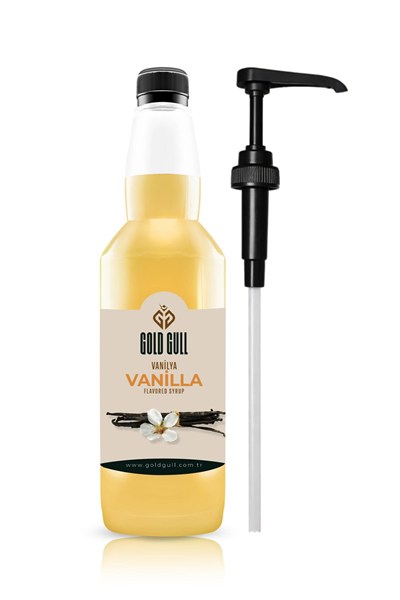 Gold Gull Vanilya Aromalı Kahve ve Meyve Şurubu 700 ml.