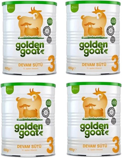 Golden Goat 3 Keçi Devam Sütü 400 gr 4 Adet 106506-4-2