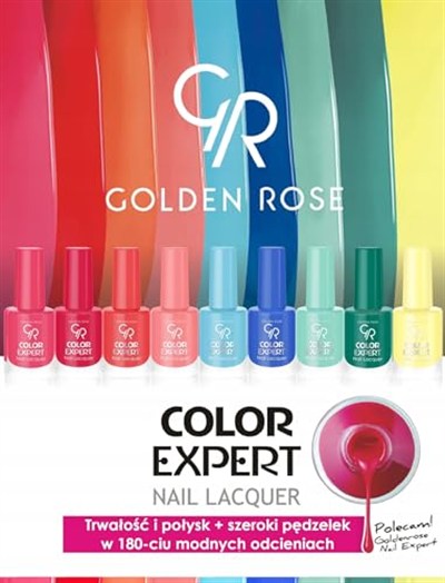 Golden Rose Color Expert Nail Lacquer No: 14 - Geniş Fırçalı Oje 10.2 ml