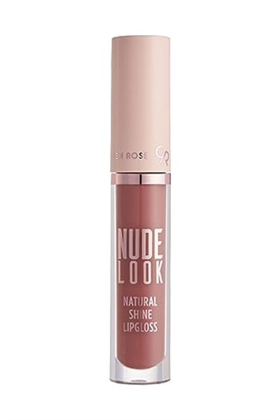 Golden Rose Nude Look Natural Shine Lipgloss No: 04 Peachy Nude - Doğal Parlak Dudak Parlatıcısı