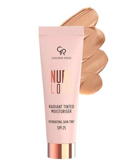Golden Rose Nude Look Radiant Tinted Moisturiser - 02 Medium Tint - Canlı ve Aydınlık Görünüm Veren Renkli Nemlendirici - Seçenekler: 1 stück (1er Pack), 1 stück (1er Pack) (2 paketi)