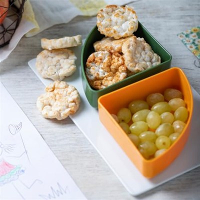 GOOD FOOD NEWKID PİRİNÇ PATLAĞI ŞEFTALİ & ELMA + B VİT. 50 g