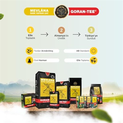 Goran Tee – Mevlana Demlik Poşet Çay 600g